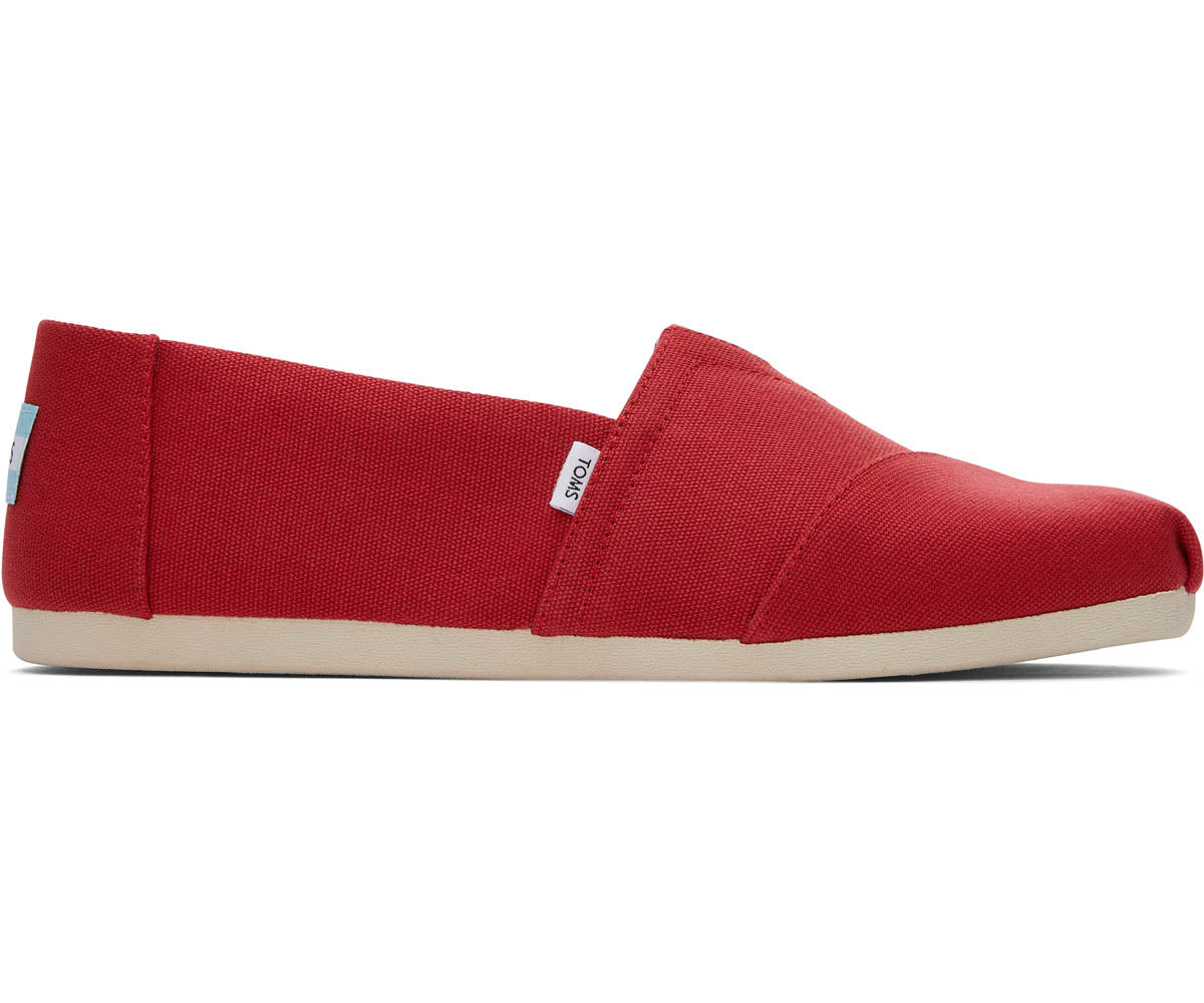 M&#39;s Classic Alpargata RecyCot  - Red